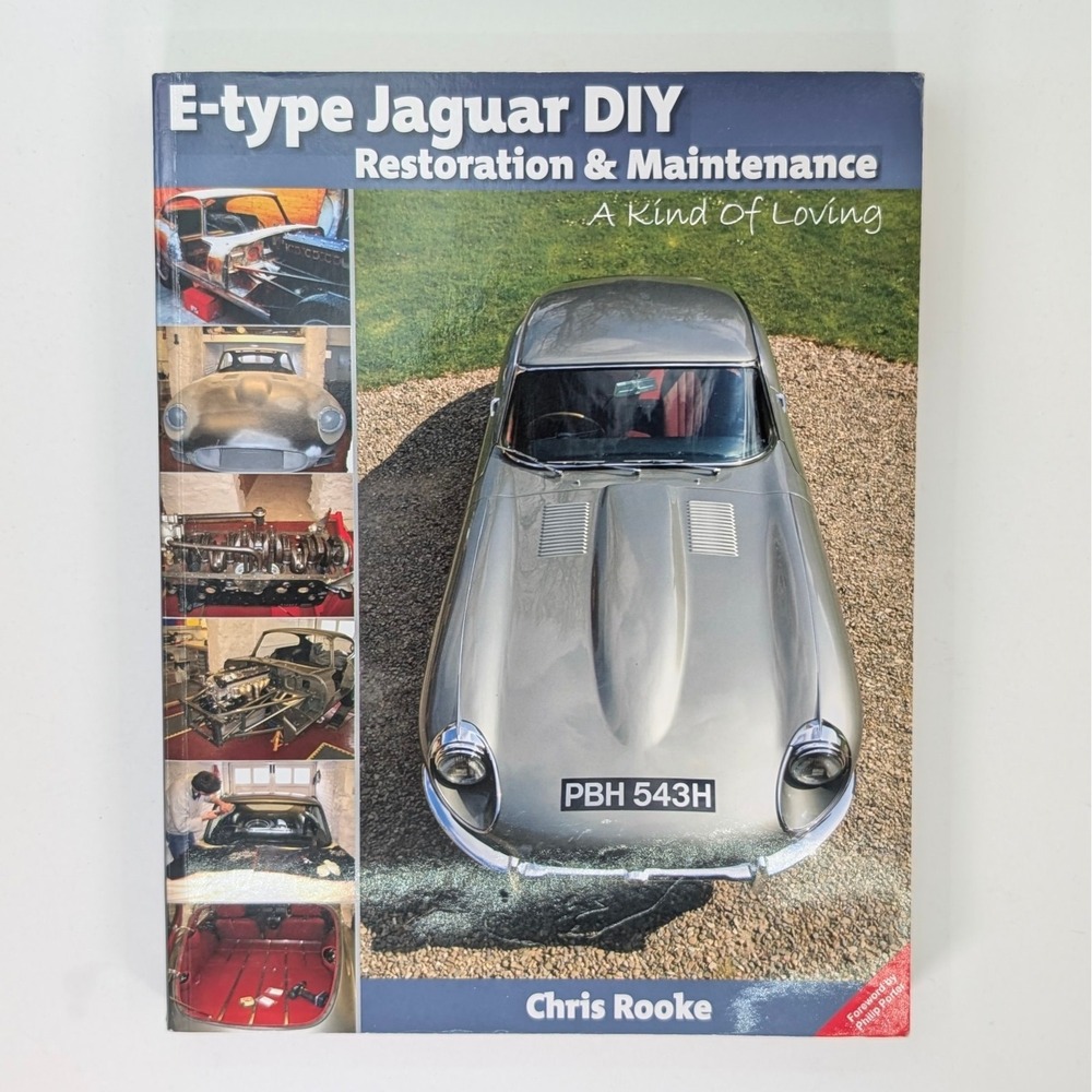 E-type Jaguar DIY Restoration & Maintenance Chris Rooke Book A Kind Of Loving